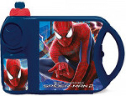 Marvel Spider-Man Plastic Canteen Set, 2-Pieces, Multicolour