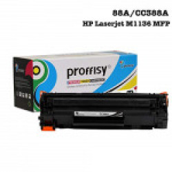 Proffisy Replacement for HP Laserjet M1136 MFP Black CC388A / 88A Toner Cartridge (HP Laserjet M1136 MFP)