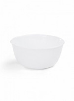 Corelle Winter Frost White Glass Curry Bowl, 828ml/16cm, Multicolour