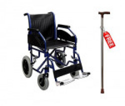 Smart Care Wheelchair SC904B - Durable Portable Premium Wheelchairs Lightweight With Detachable Footrest And Armrest