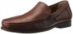 Ruosh Men's Tan Leather Formal Shoes - 10 UK/India (44 EU)(11 US)