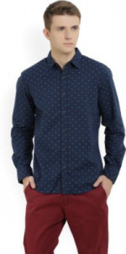 United Colors of Benetton Men Printed Casual Spread Shirt