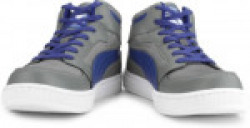 Puma Rebound Mid Lite DP Men High Ankle Sneakers For Men(Grey)