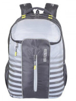 American Tourister Backpack Grey (AMT SONGO+ SCH BAG 03-FLINT GREY)