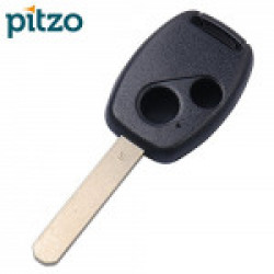 Pitzo Replacement Case 2 Button Remote Body Car Key Shell for Honda