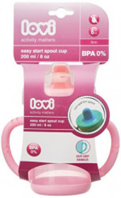 Lovi Easy Start Spout Cup (Pink)
