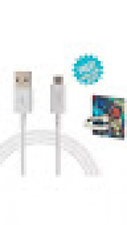 Fast Charging USB Data Cable for all Android Devices (1 m) with Free Mobile Ring Holder