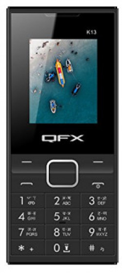 QFX Mobile K13 Basic Feature Dual SIM Phone (k13 Black)