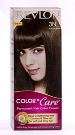 Revlon Color N Care Permanent Hair Color Cream, Darkest Brown