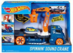 Hot Wheels Spinnin' Sound Crane(Multicolor)