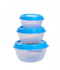 Princeware Fresh Ven Bowl Package Container Set, 3-Pieces