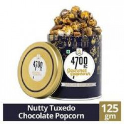 4700BC Nutty Tuxedo Chocolate Popcorn Tin 125g