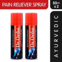 Dr Ortho Pain Relief Spray 50ml (Ayurvedic), Pack of 2