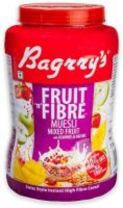 Bagrry's Fruit n Fibre Mix Fruit Museli 1Kg Jar