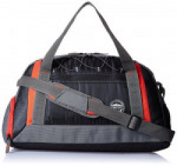 Gear Utility 45 ltrs Grey, Black and Orange Gym Bag (DUF00YOGA0406)