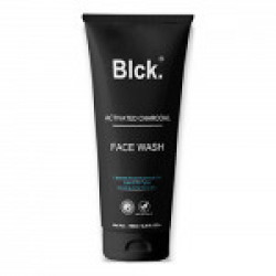 BLCK Activated Charcoal Face Wash with Tea Tree Oil for Pimple/acne Control and Clear Glowing Skin, (BEUBLCKFW01100ML)