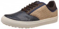 Knotty Derby Men's Alecto Blue and Brown Sneakers - 7 UK/India (41 EU)