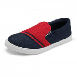Maddy New Ranger Series Red Blue Casual Sports Loafers for Men's (7)