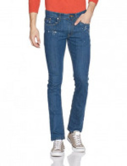 Amazon Brand- Symbol Men's Slim Fit Jeans(AD-SL-51_Medium Blue_32W x 32L)