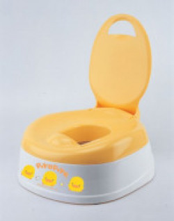 Piyo Piyo Multi-Functional Deluxe Potty Trainer (Yellow/White)