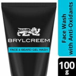 Brylcreem Face and Beard Wash - Infused with anti-oxidants, 100 gm