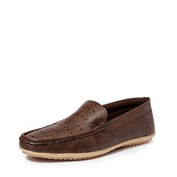 Centrino Men's Brown Loafers - 9 UK/India (43 EU)(CEN-DEC-2527-45)