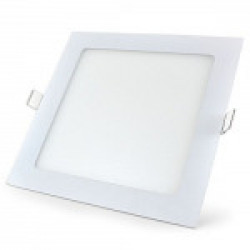 Puffin Metal LED Sqaure Panel Ceiling Light (White,18W)