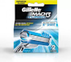 Gillette Mach 3 Turbo Cartridges  (Pack of 2)