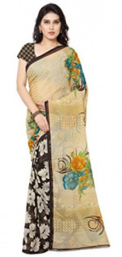 Anand Sarees Georgette Saree with Blouse Piece (2942_3_multicolour_Free size)