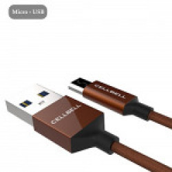 CELLBELL Original Micro-USB to USB Cable-1 Meter(Brown)