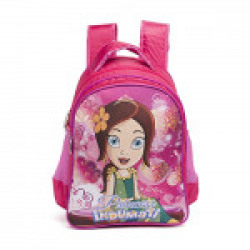 Chhota Bheem Polyester 13 cms Pink Children's Luggage (GGSCB-CB38C)