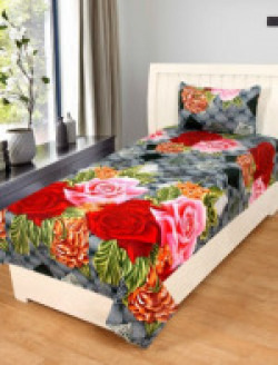 92% Off On 1 Single Bedsheet + 1 Pillow Cover at Rs.149
