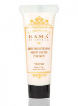 Kama Ayurveda Sample Skin Brightening Night Cream for Men, 8g