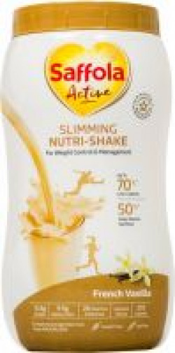 Saffola Active French Vanilla Slimming Nutri-shake  (400 g)