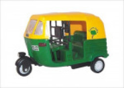 Babies Hub Beautiful Collections CNG Auto Rickshaw toy For Kids (Green & yellow )(Multicolor)