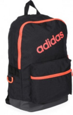 ADIDAS BP DAILY 25 L Backpack(Black, Orange)