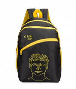 Chris & Kate Polyester 28 Litres Black Backpack