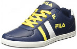Fila Men's Winston Navy/Yellow/White Sneakers - 11 UK/India (45 EU)(11005402)
