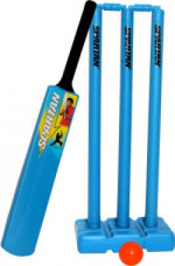 Spartan Plastic Cricket Set_Sachin Cricket Kit