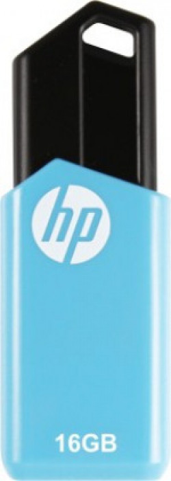 HP V150w 16 GB Pen Drive(Black, Blue)