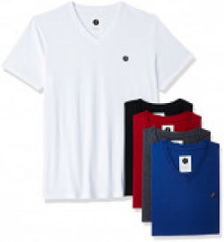 Amazon Brand- Symbol Men's T-Shirt (Pack of 5)(Pack fo 5) @ 747