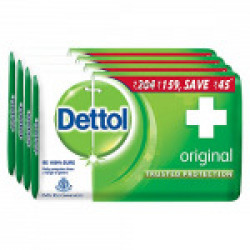 Dettol Soap Original, 125g (Pack of 4)