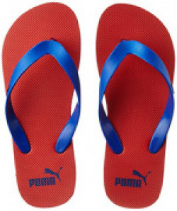 Puma Unisex Odius Dp Barbados Cherry White Flip Flops Thong Sandals - 9 UK/India (43 EU) (36070610)