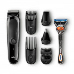 Braun MGK3060-8-in-One Multi Grooming and Trimmer Kit (Black)