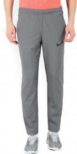 Nike Solid Men Grey Track Pants