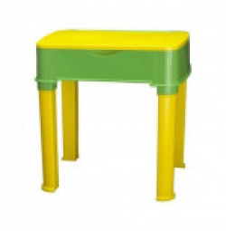 Nilkamal Apple Moulded Baby Desk (Yellow and Green)