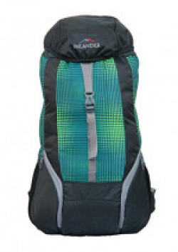 Inlander 1011-1 Green Box Rucksack Daypack Backpack Bag for Travel Hiking Trekking & Camping for Men & Women