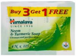 Himalaya Neem & Turmeric Soap Buy 3 Get 1 Free