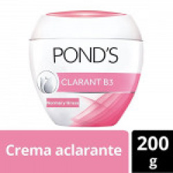 Pond's Clarant B3 Anti-dark Moisturizing Cream, for Normal to Oily Skin, 7oz Crema Aclaradora De Piel Contra Las Manchas 200gr by Pond's