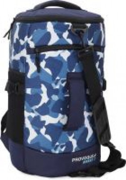 Provogue Sports MILITARY HI-STORAGE DUFFEL 30 L Backpack  (Blue, White)